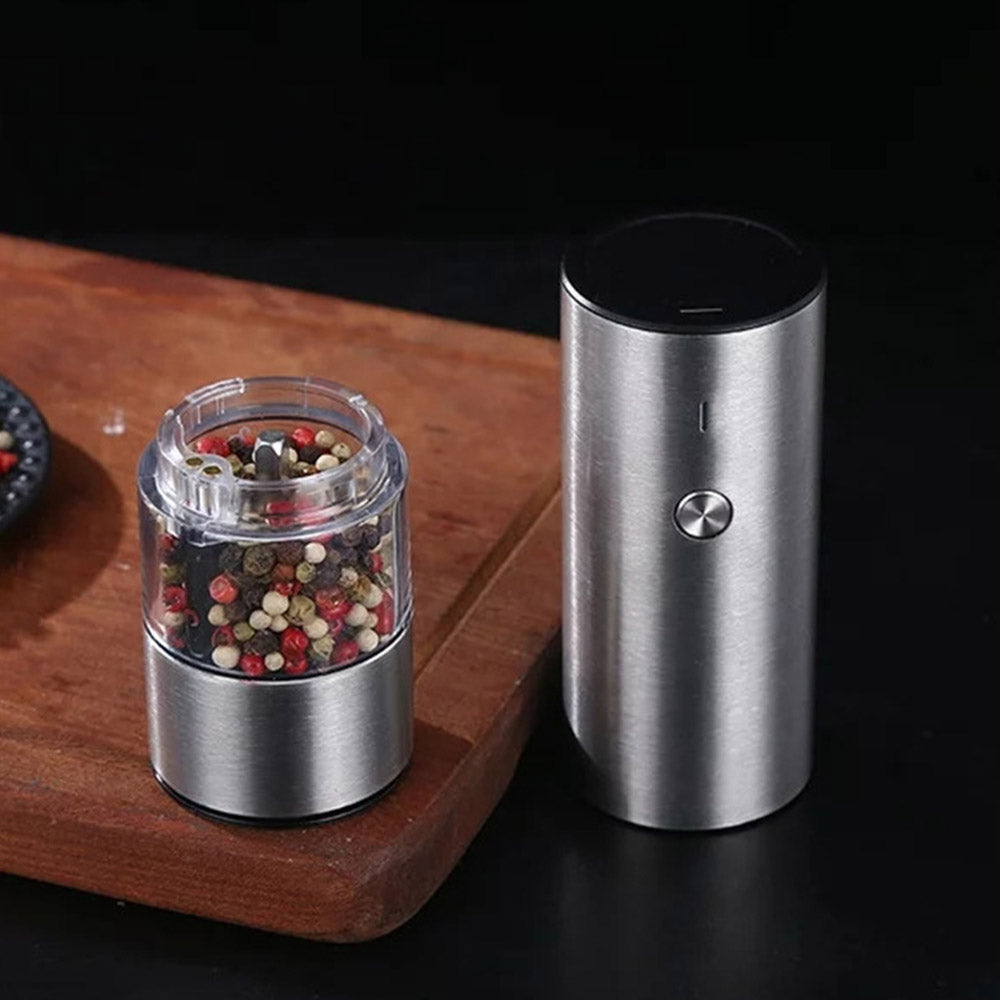 آسیاب نمک و فلفل اتومات شارژی گرینPortable salt pepper grinder