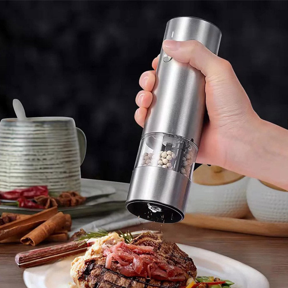آسیاب نمک و فلفل اتومات شارژی گرینPortable salt pepper grinder