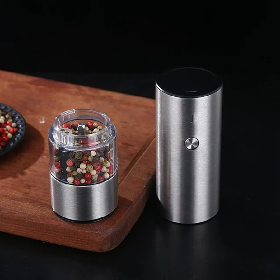 آسیاب نمک و فلفل اتومات شارژی گرینPortable salt pepper grinder